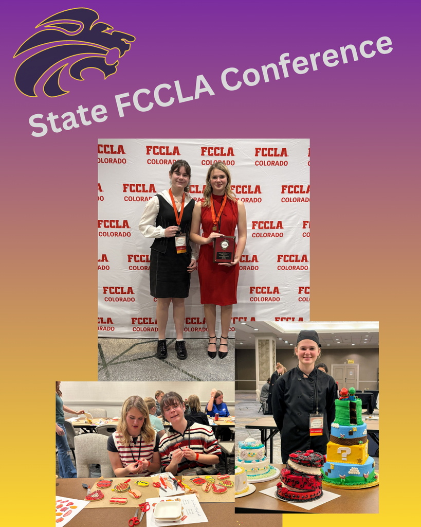 Pics from State FCCLA conference with LHS student winners Maddie K. and Ceirra W.