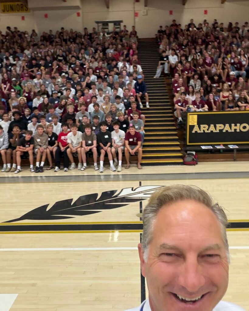 New Arapahoe Principal Steve Sisler welcomes the Class of 2030!