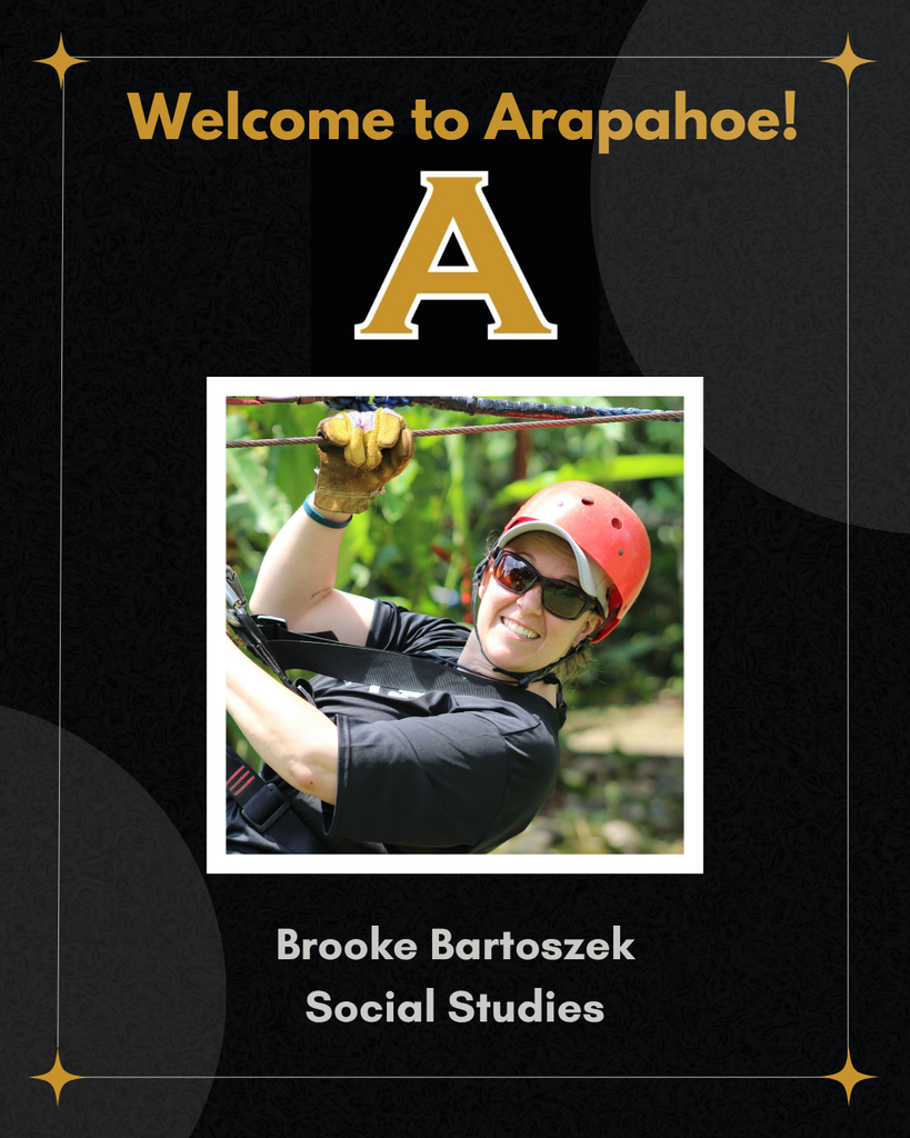 Welcome Brooke Bartoszek to Arapahoe!