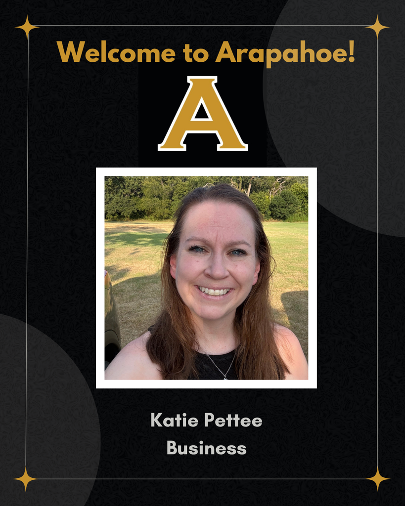 Welcome Katie Pettee to Arapahoe!
