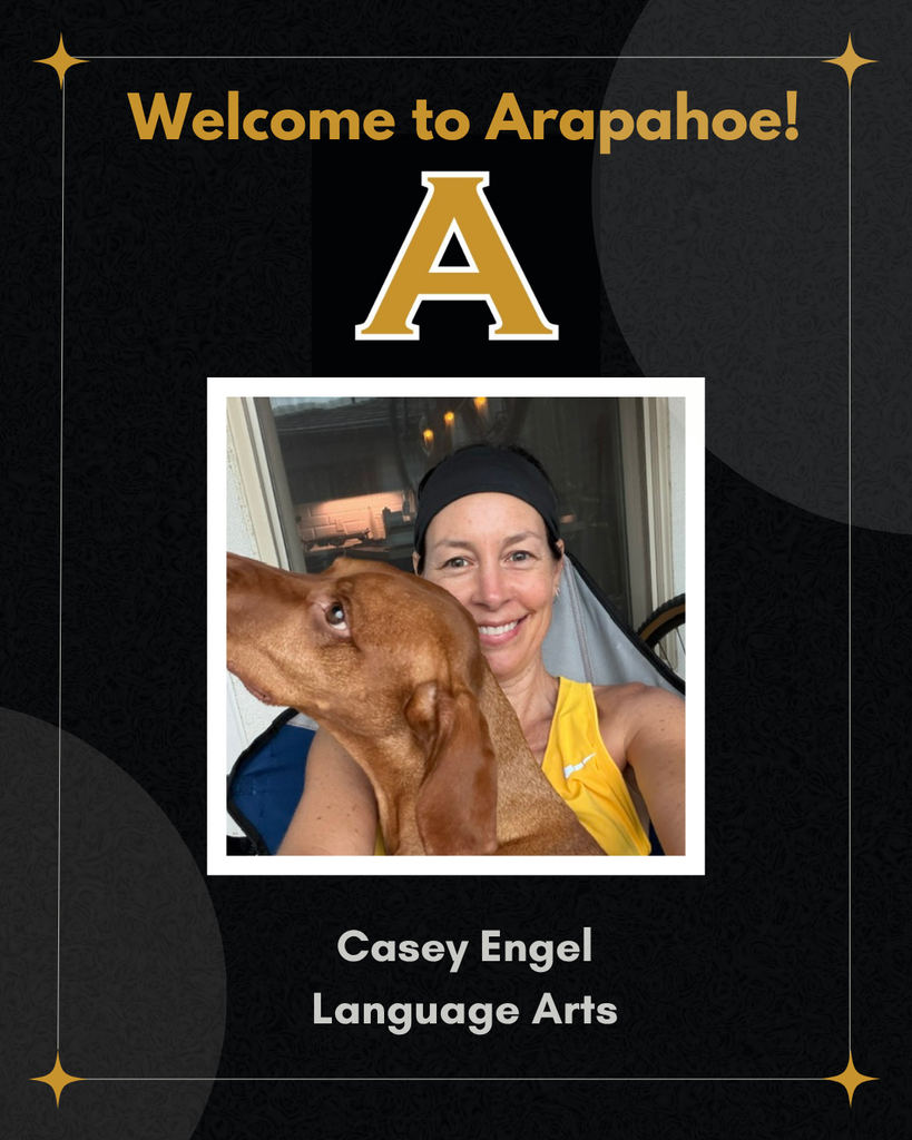 Welcome Casey Engel to Arapahoe!