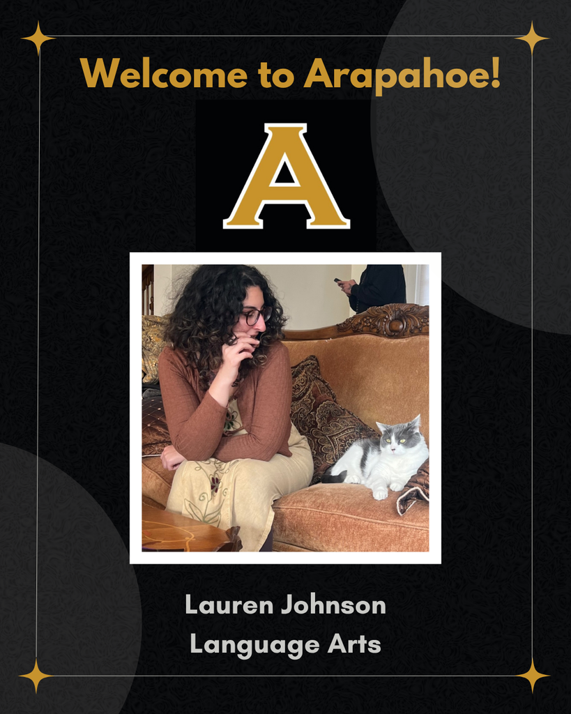 Welcome Lauren Johnson to Arapahoe!