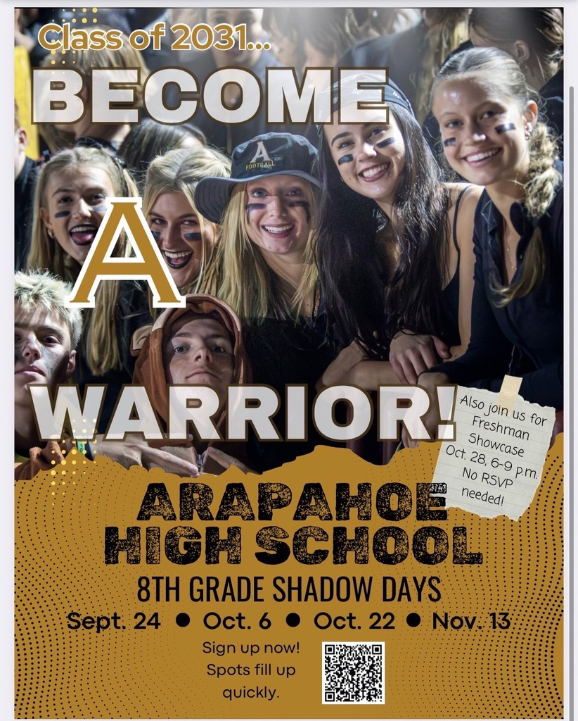 Become A Warrior! 8th Grade Shadow Days