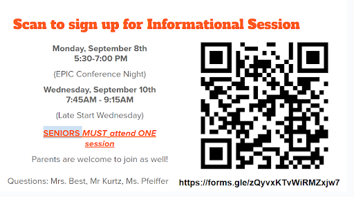 Internship Information Night QR Code 