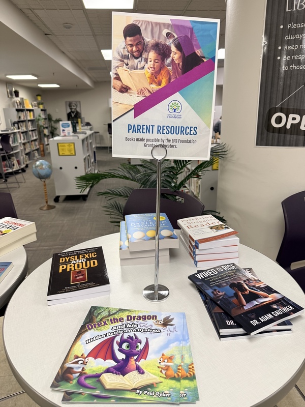 Table of free resources for parents.