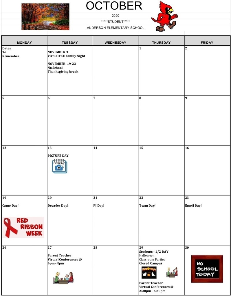 Oct Calendar