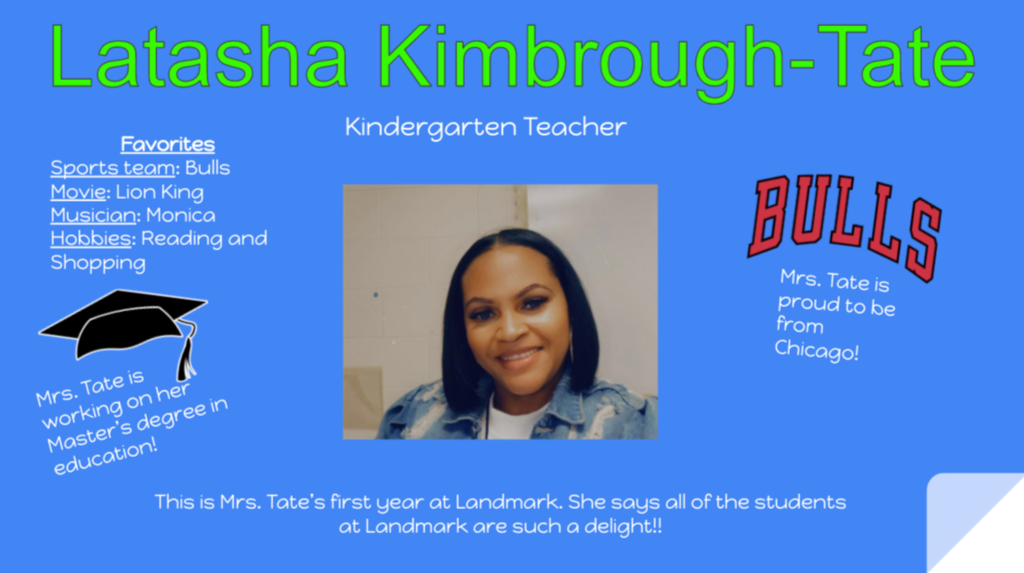 Staff Spotlight - Latasha Kimbrough-Tate