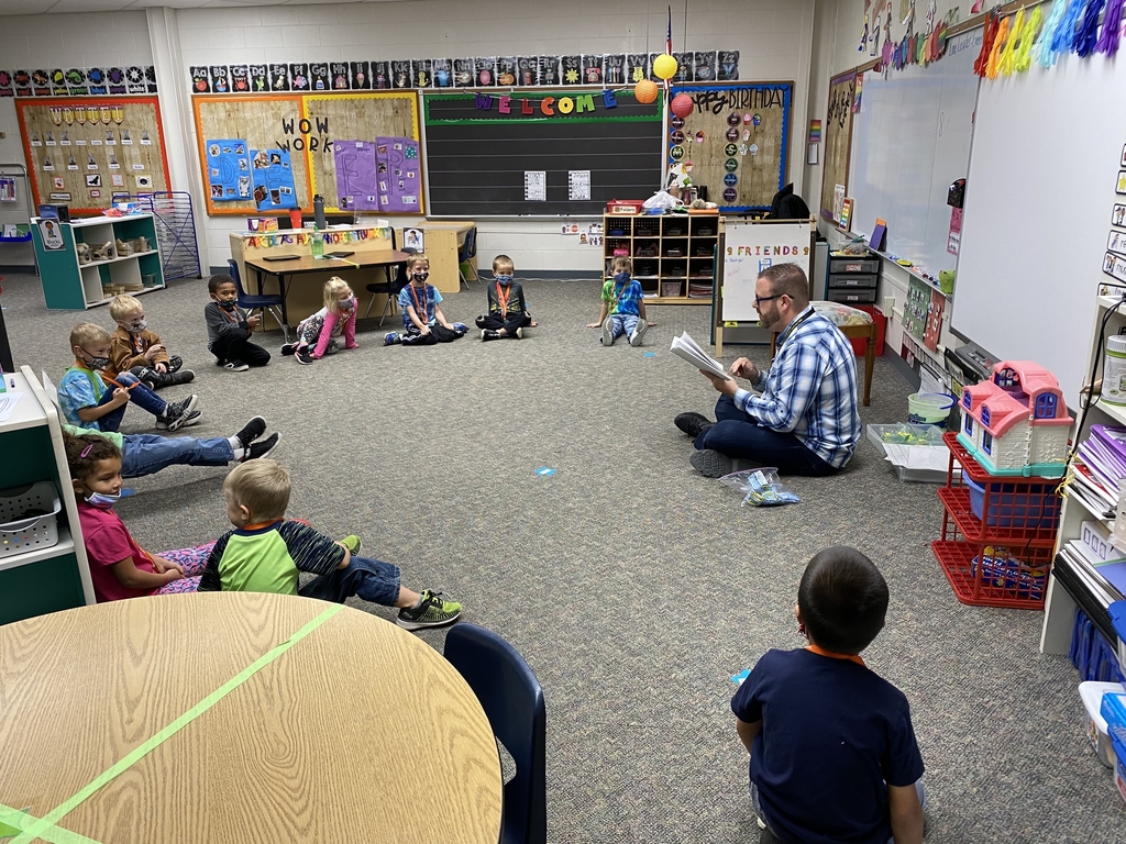 Dr. Poock reading to AK