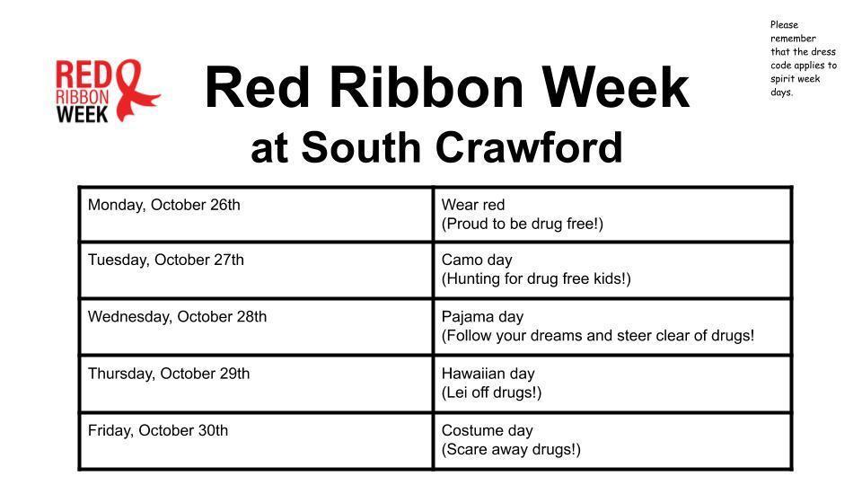 Red Ribbon Week at SCE