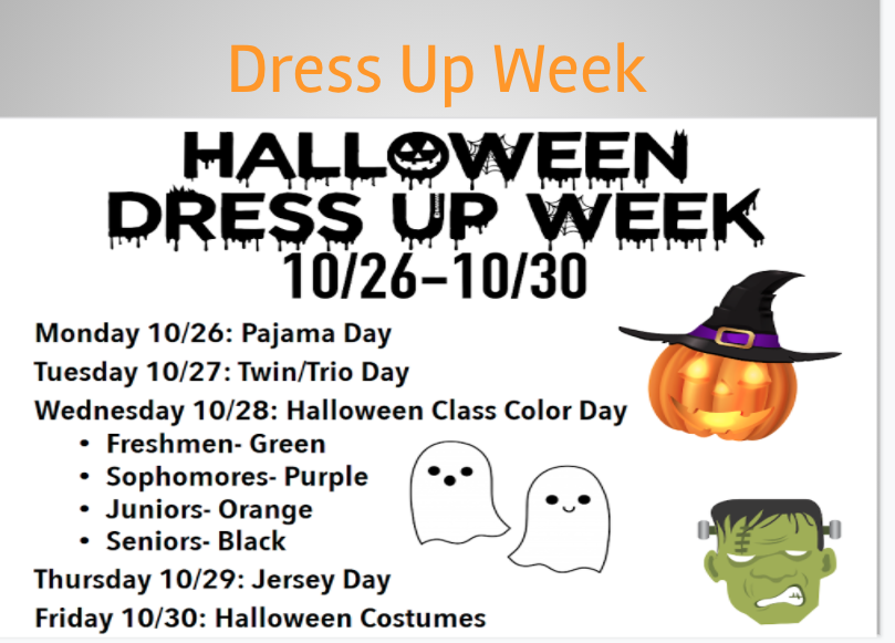 Halloween Dress Up Week
