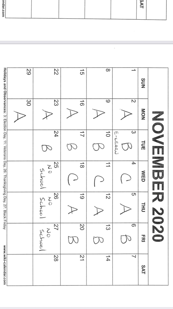 November 