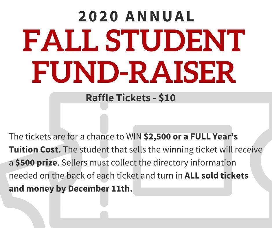 Fall Student Fund-raiser