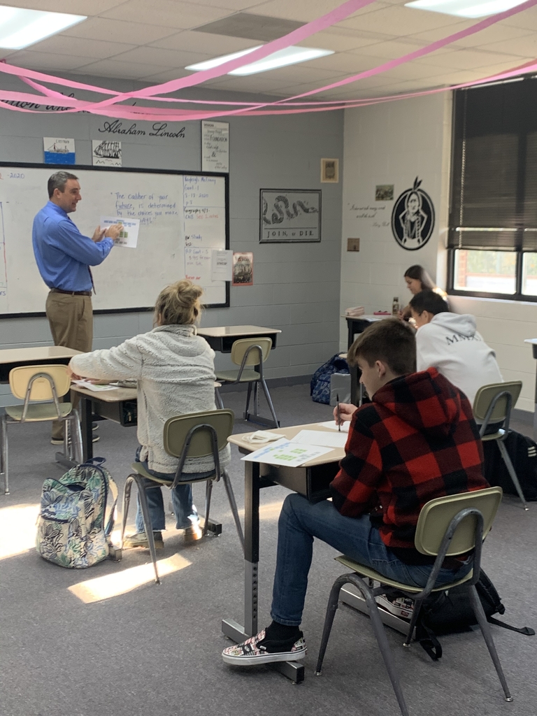 Students engage with local media manager, Mark Aron. 