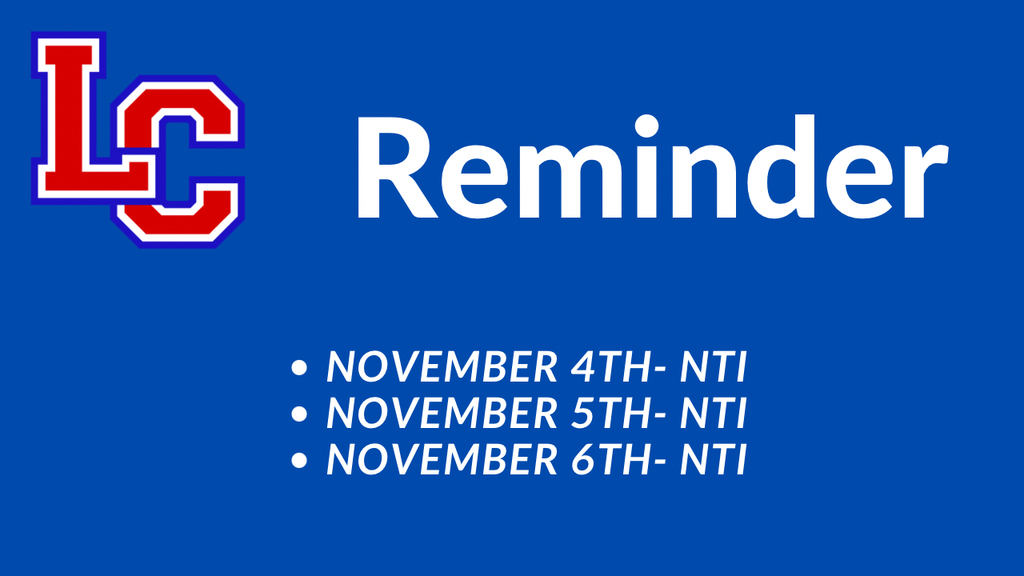 NTI reminder 