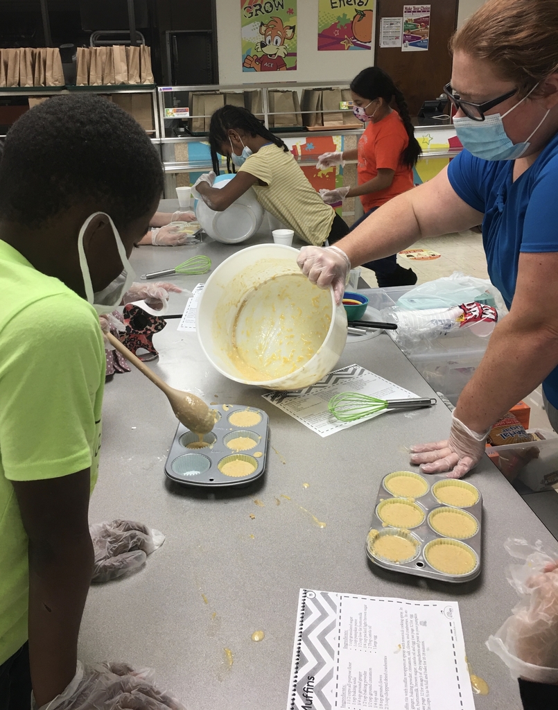 Students cooking