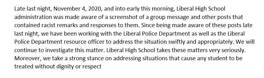 statement