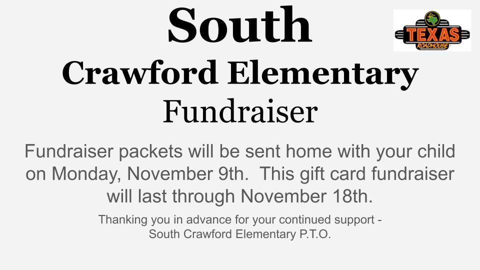 South Crawford Fundraiser