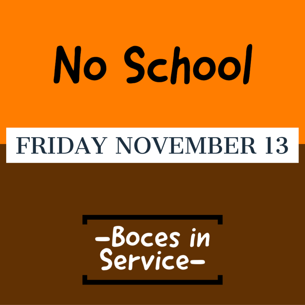No School Friday, November 13th