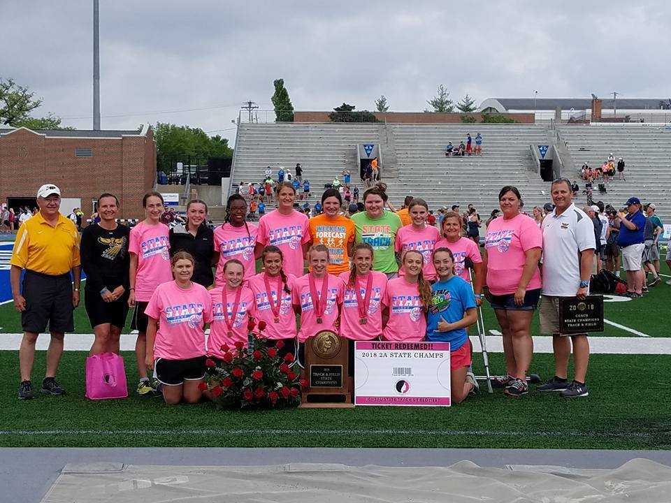 MP Girls 2A Track State Champions