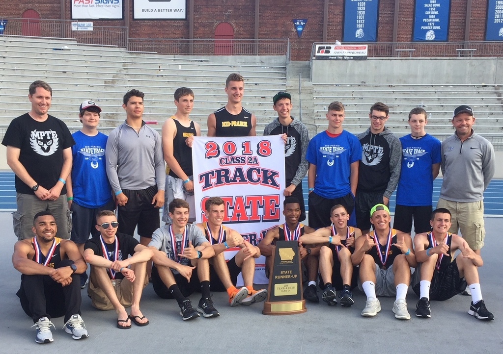 MP Boys State Track Runner Up