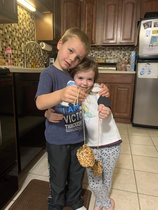 Finished Bird Feeder