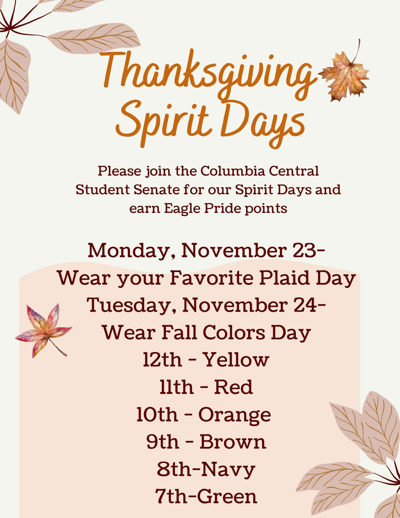 Thanksgiving Spirit Week