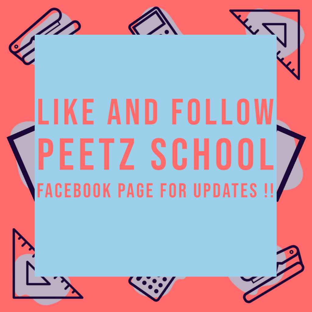 Like and Follow the Peetz Facebook page!