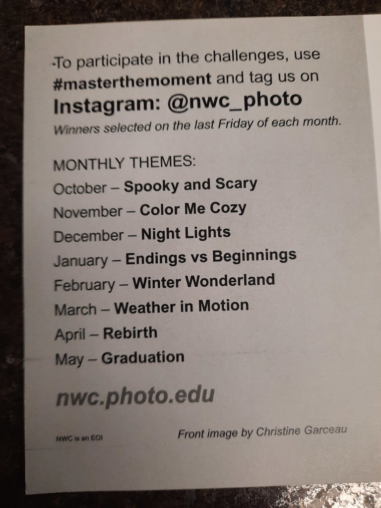 Monthly themes