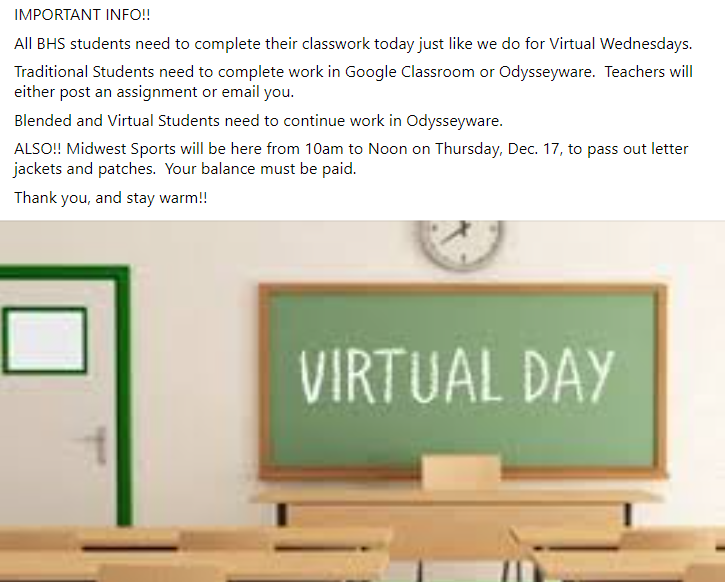 Virtual Day Monday 