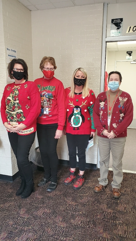 VMS Staff Ugly Holiday Sweaters