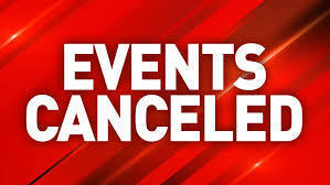 Events Canceled