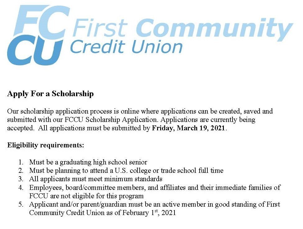 fccu scholarships