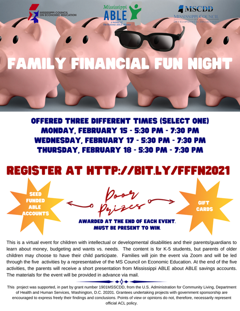 Family Financial Fun Night