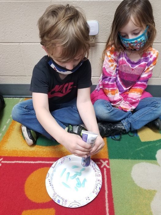 Kindergarten students in Mrs. Crabb's class have been talking about MLK Jr., equality, and kindness this week.