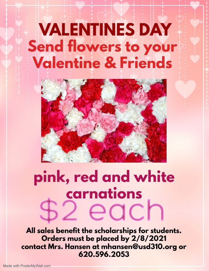 Stuco Valentine's Day Flowers