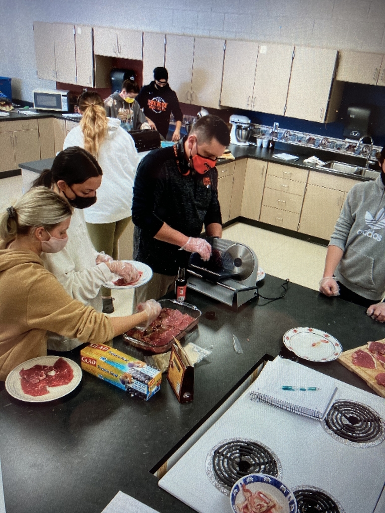 Mr. Allison slicing