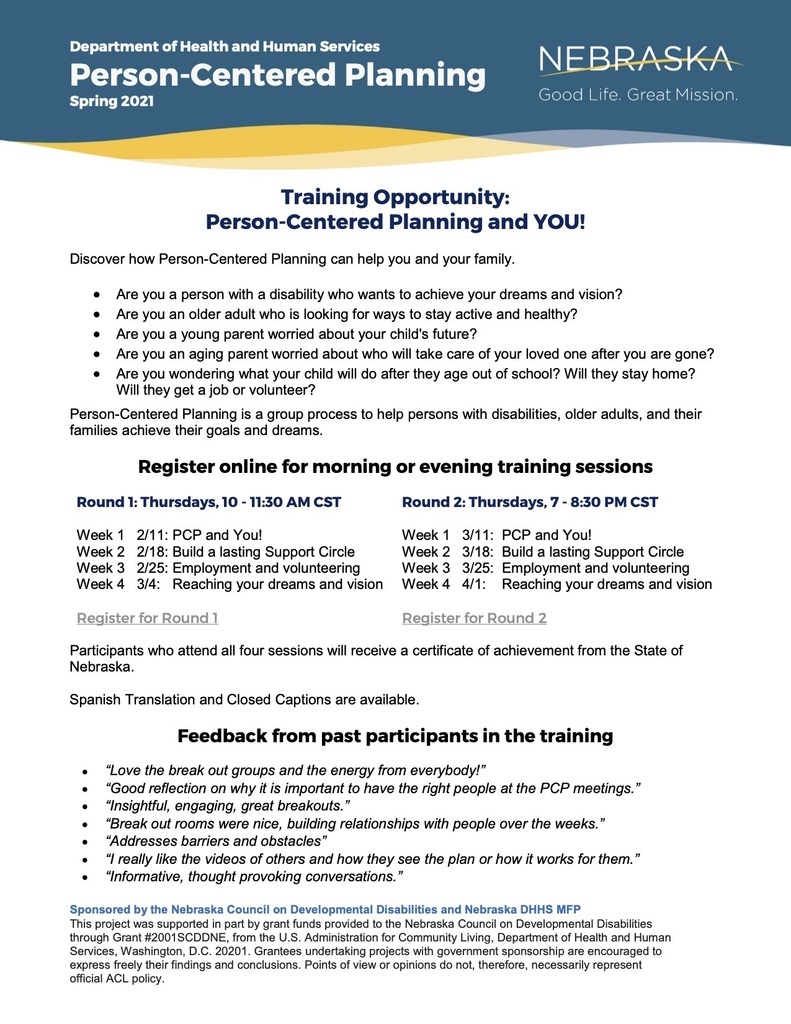 Person Centered Planning