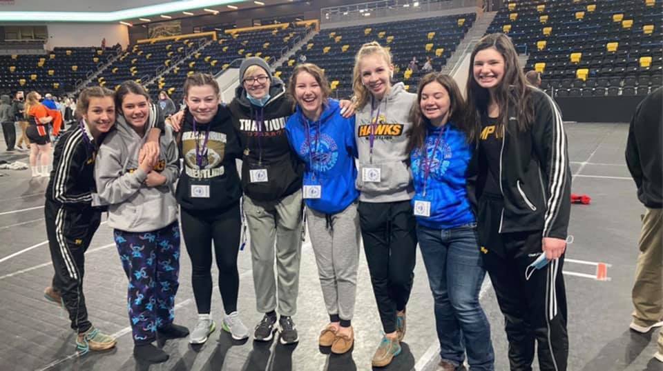 Girls state team places 12th