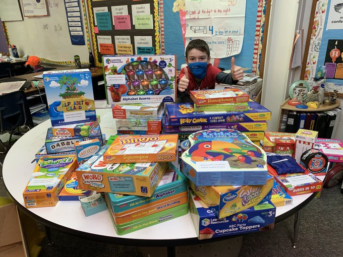 Students are excited about new Literacy Games made possible by the Fund for Academic Excellence