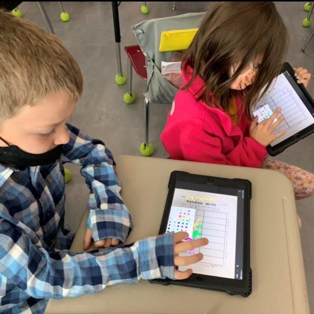 These iPads have allowed them to escape the captivity of COVID and let their minds explore new places through virtual field trips.