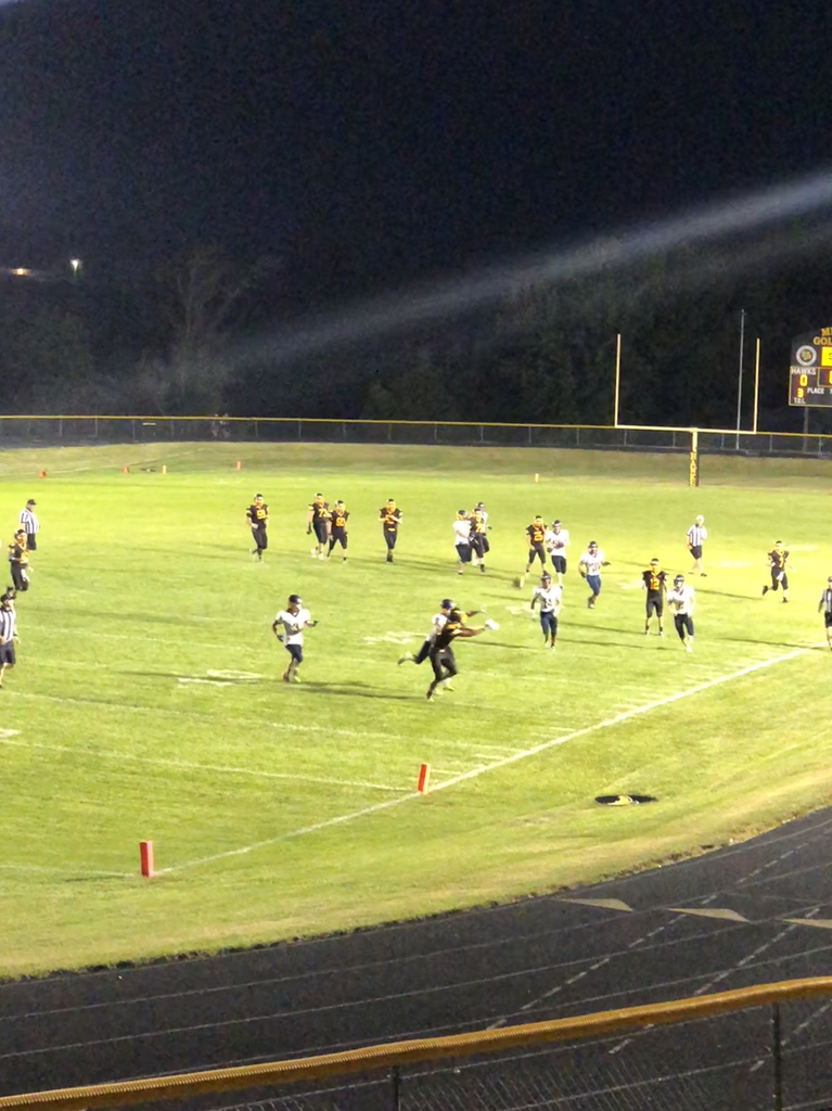 MP receiver reaches for the ball at the Gator Bowl. 