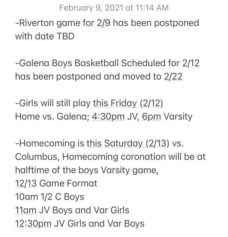 2/9 bball updates