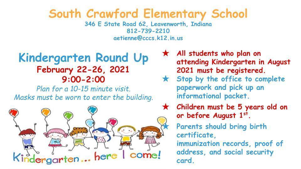 Kindergarten Round Up