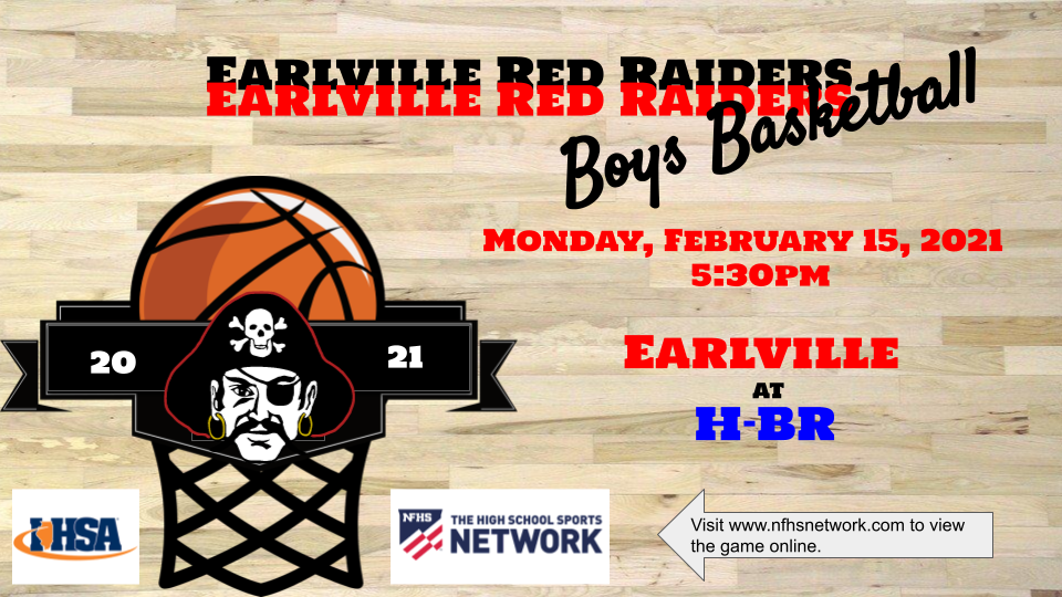 Boys Basketball Game 2/15/21 at HBR