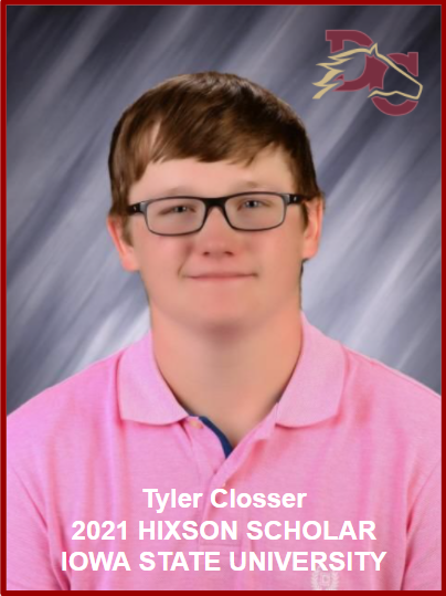 2021 Hixson Scholar - Tyler Closser