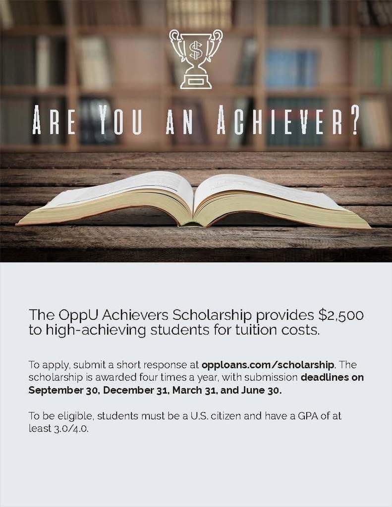 OppU Achievers Scholarship