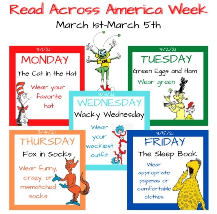 Read Across America spirit week