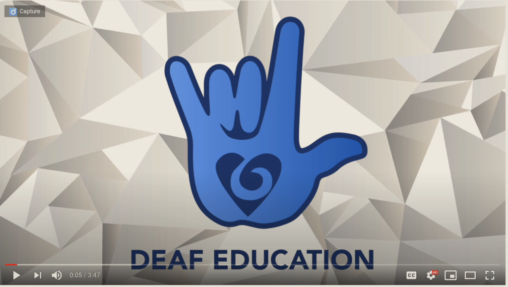 Deaf Education logo