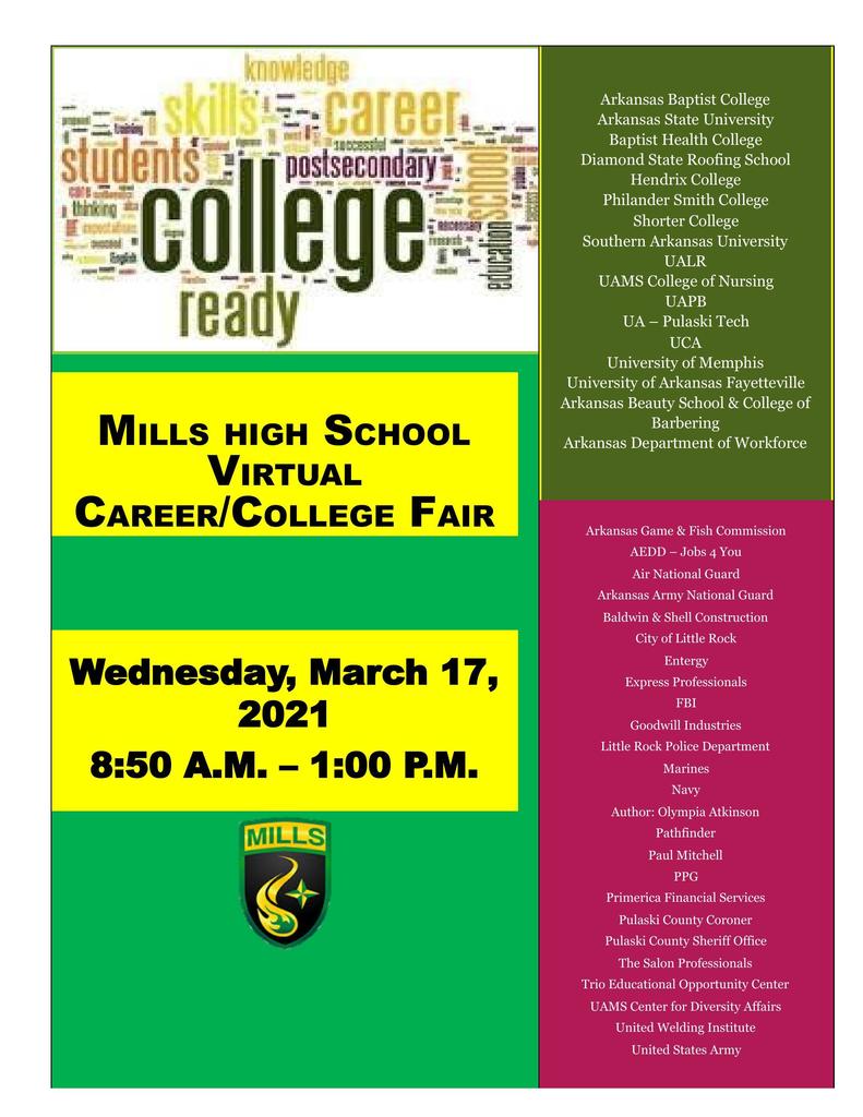 Virtual College and Career Fair