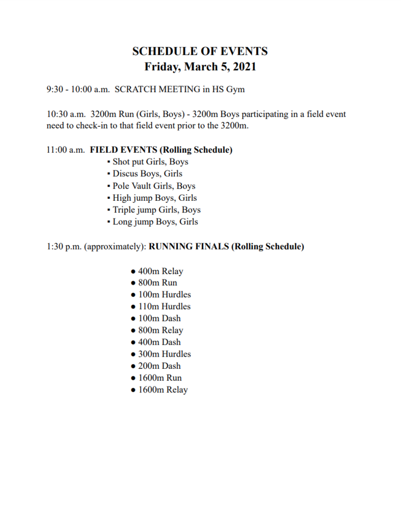 Iraan HS track meet schedule